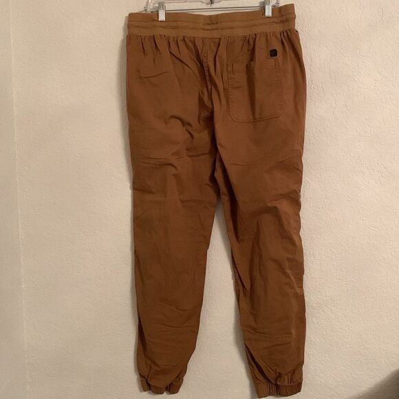 Steve’s Jeans Men’s Joggers Pockets Brown Pants Size 3X - Picture 2 of 11